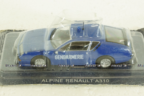 Alpine Renault A310, Gendarmerie, Полицейские машины мира №11  Deagostini, 1:43