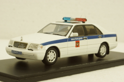 Mercedes S600 W140 Милиция 2007, А007, Spark 1:43