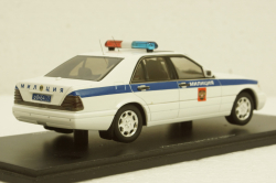 Mercedes S600 W140 Милиция 2007, А007, Spark 1:43
