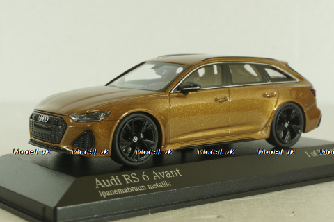 Audi RS 6 Avant 2019, brown vetallic, 410018018, Minichamps 1:43