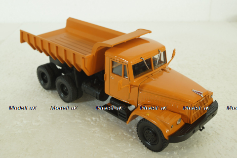Краз-256Б самосвал, из к/ф Мимино, оранжевый, Н781, Наш Автопром 1:43
