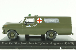 Ford F-100 Military ambulance Argentina  1969, Altaya 1:43