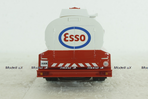 MAN 626 fuel tanker  Esso, red/white, DeAgostini 1:43