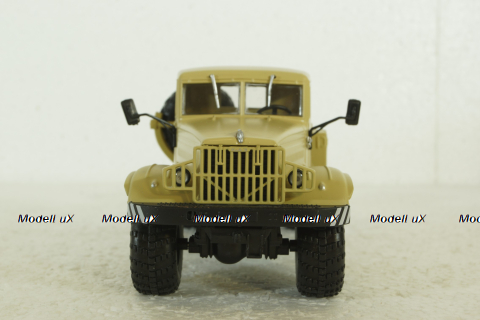 Краз-255В1 тягач, бежевый, Н733, Наш Автопром 1:43