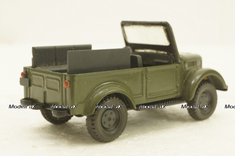 Газ-69, хаки, Электромашиностроительный завод (Херсон) 1:43