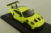 Porsche 911 (992) GT3 RS with Weissach package year 2023, acid green, 410062111, Minichamps 1:43