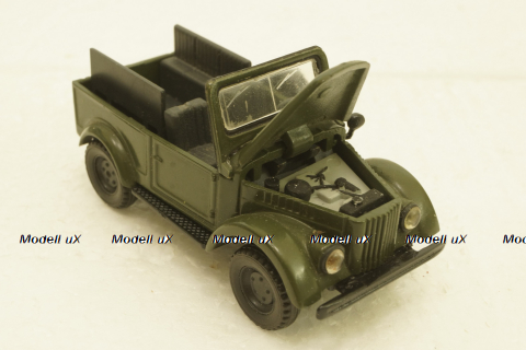 Газ-69, хаки, Электромашиностроительный завод (Херсон) 1:43