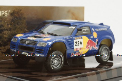 Volkswagen Race Touareg Rally Paris Dakar 2004 Saby/Stevenson #224, 436045324, Minichamps 1:43