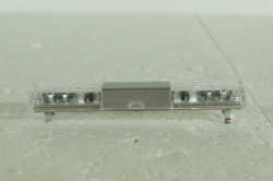 Световая балка для спец авто №3 (белая),  1:18
