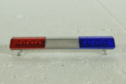 Световая балка для спец авто №2 (синяя/красная),  1:18