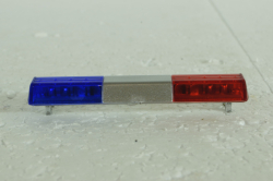 Световая балка для спец авто №2 (синяя/красная),  1:18