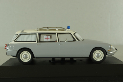 Citroen ID 19 Break grey, Ambulance Special, Atlas 1:43