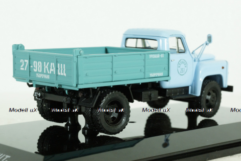 Газ-3503 Саз, 1981 г., голубой, 105210, DiP Models 1:43