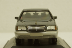 Mercedes 600SEL Limousine, W140, grey, 70034, Herpa 1:43