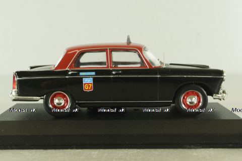 Peugeot 404 Taxi Paris 1962, black Altaya 1:43 Уценка!
