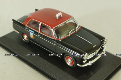 Peugeot 404 Taxi Paris 1962, black Altaya 1:43 Уценка!