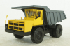 Белаз-7540 карьерный самосвал, желтый/серый, Н004, Наш Автопром 1:43