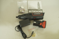 Аккумуляторная Шлифовально-гравировальная машина ARIDOO  набор в кейсе