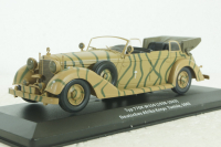 Mercedes TYP 770K (W150) 1943 Deutsches Africa Korps, Tunisia, Altaya Military #6 Altaya 1:43