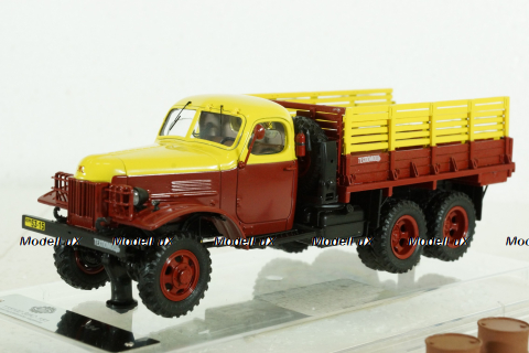 Зис-151 Бортовой "Техпомощь с аксессуарами", ограниченный тираж, 115102, DiP Models 1:43