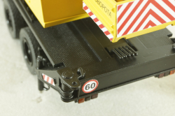 КС-3575А-1 автокран 12,5т на шасси Камаз-55313, красный/желтый Minigrad 1:43