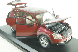 Nissan Qasquai, red, Paudi 1:18