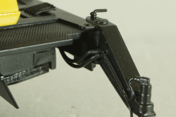 КС-3575А-1 автокран 12,5т на шасси Камаз-55313, красный/желтый Minigrad 1:43