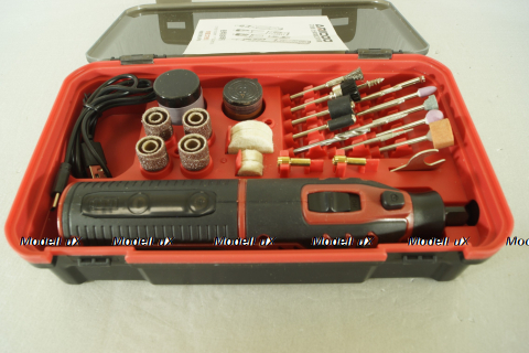 Аккумуляторная Шлифовально-гравировальная машина ARIDOO в кейсе, набор