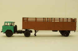 КАЗ-608 с полуприцепом ОДАЗ-857Б, арт. 102583, Аист 1:43