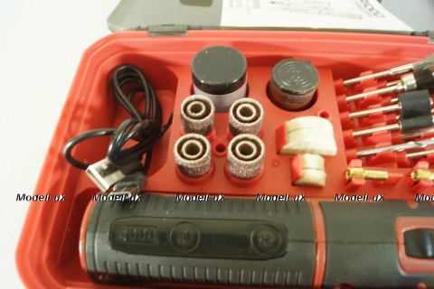 Аккумуляторная Шлифовально-гравировальная машина ARIDOO в кейсе, набор