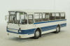 ЛАЗ-695Н (1981), белый/синий, DEMPRICE 1:43