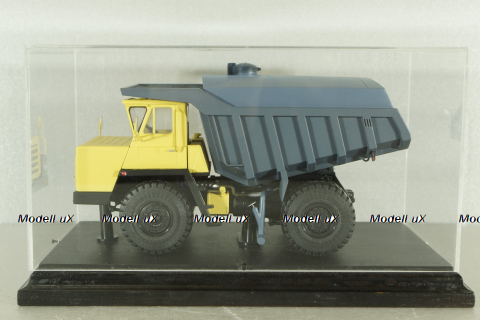 Белаз-540 карьерная поливалка, желтый/серый, Nik Models 1:43