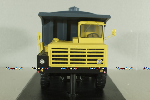 Белаз-540 карьерная поливалка, желтый/серый, Nik Models 1:43