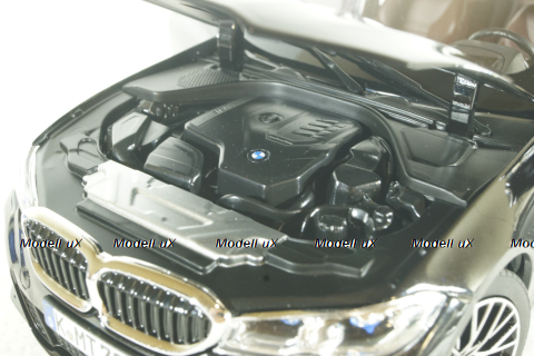 BMW M3 Competition 2017 F80, blue metallic, 183236, Norev 1:18