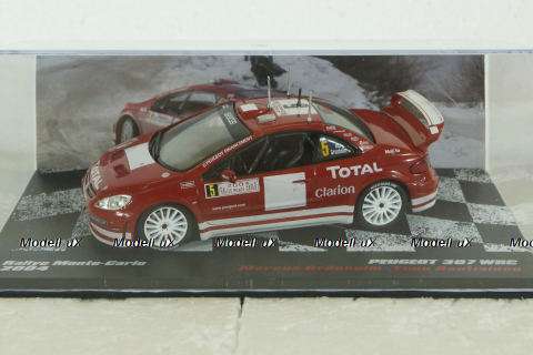 Peugeot 307 WRC Rally Monte Carlo 2004, M.Gronholm, Altaya 1:43