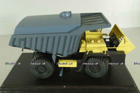 Белаз-540 карьерная поливалка, желтый/серый, Nik Models 1:43