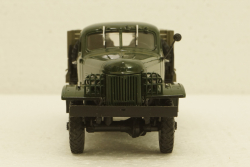 Зис-151, бортовой, зеленый, 100404, АвтоИстория 1:43