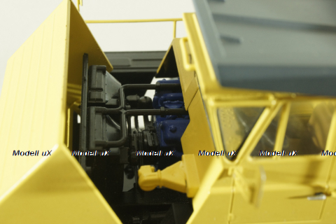 Белаз-540 карьерная поливалка, желтый/серый, Nik Models 1:43