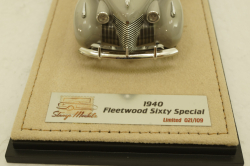 Cadillac Fleetwood Sixty Special, 1940, grey, STM40204, Stamp Models 1:43