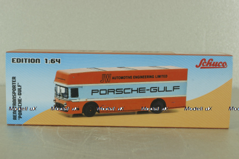 Mercedes O317 Race Truck GULF, 452030100, Schuco 1:64