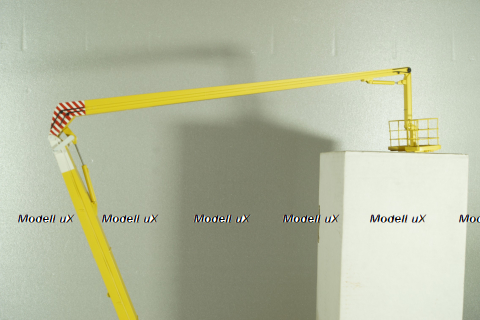 Урал-4320-0911 c подъемником ВС-22, бежевый, Nik Models 1:43