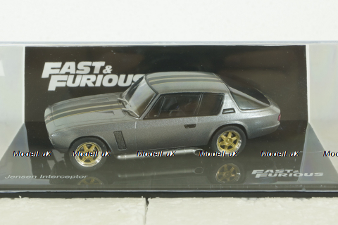 Jensen Interceptor (1971), grey, Fast&Furious #20, FF022, Altaya 1:43 Уценка!