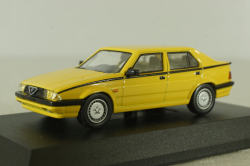 Alfa Romeo 75 T.spark, yellow, 201605, Kyosho 1:64