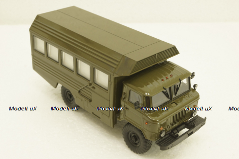 Газ-66 КСП, хаки, АвтоИстория 1:43
