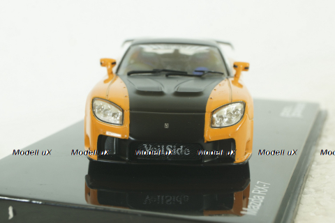 Mazda RX-7 (2006) orange, Fast&Furious #18, FF021, Altaya 1:43