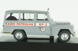 Rural Willys Radio Patrulha Policia 1970, DeAgostini 1:43