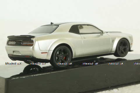 Dodge Challenger SRT Demon (2018) silver, Fast&Furious #55, FF055, Altaya 1:43 Уценка!