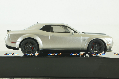 Dodge Challenger SRT Demon (2018) silver, Fast&Furious #55, FF055, Altaya 1:43 Уценка!