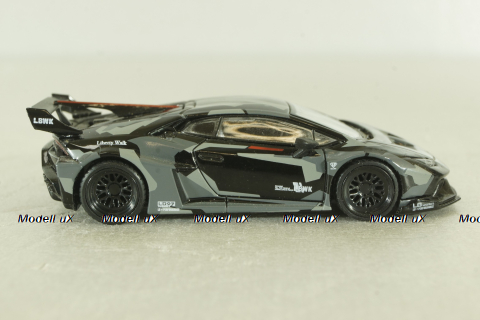 Lamborghini Huracan GT, LB Works, digital camouflage, Mini GT 1:64
