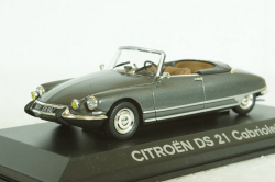 Citroen DS21 Cabriolet, grey, Norev 1:43